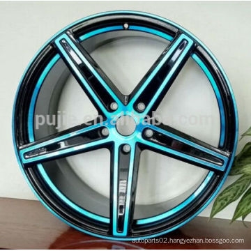 Forged Auto Parts Replica alloy wheel 12-26inch bright blue